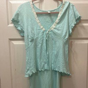 NWT Vintage First Touch Lingerie Nightgown and Bed Jacket